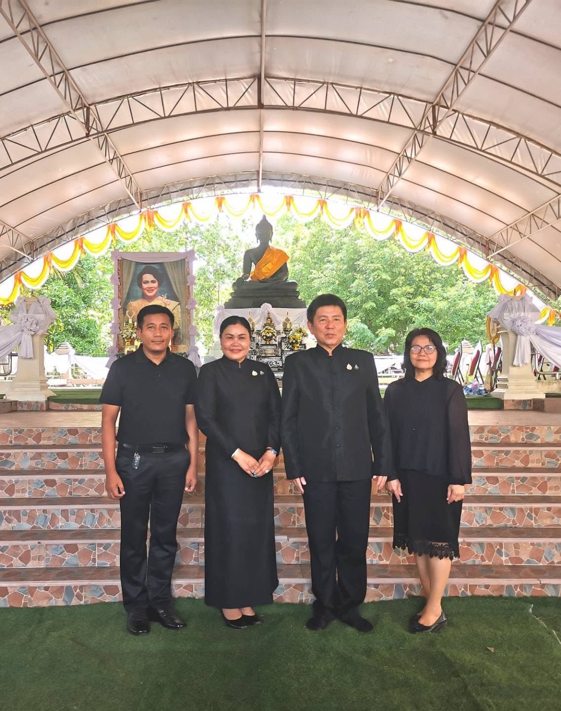 พิธีสวดพระพุทธมนต์และเจริญจิตตภาวนาอุทิศถวายพระราชกุศลแด่สมเด็จพระนางเจ้าสิริกิติ์ พระบรมราชินีนาถ พระบรมราชชนนีพันปีหลวง
